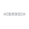 Jewelove™ Rings 10 Pointer  Diamond Platinum Ring for Women JL PT WB RD 136