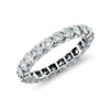 Jewelove™ Rings 10 pointer Diamonds Full Eternity Platinum Wedding Band for Women SJ PTO 250