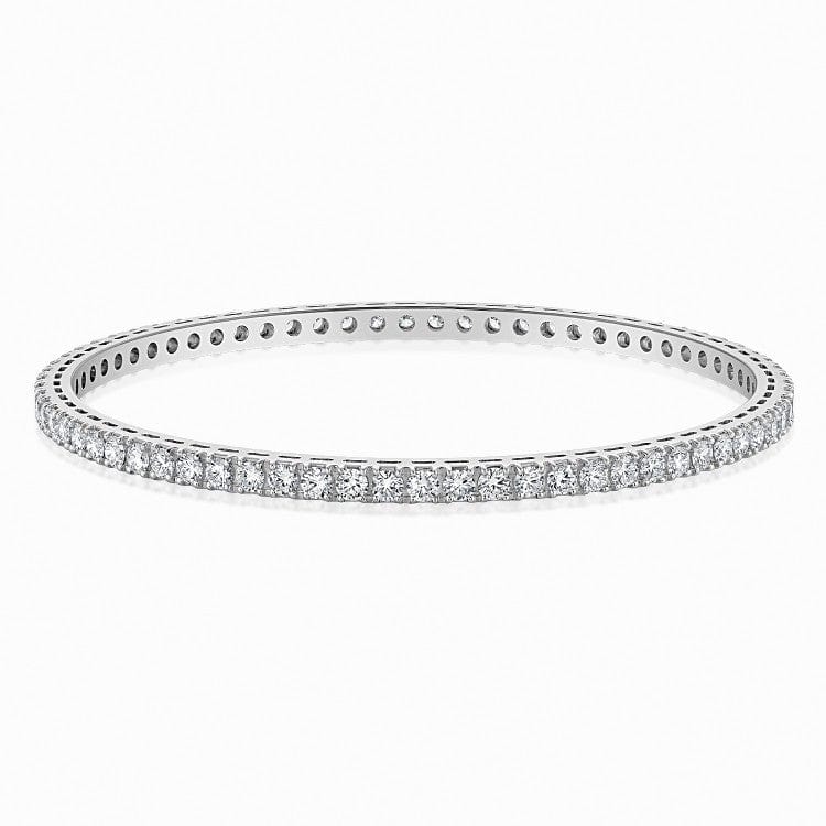 Single Line Diamond Bangles Pair for Women JL AU 102