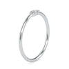 Jewelove™ Rings 10 Pointer Oval Cut Diamond Platinum Ring JL PT 0684