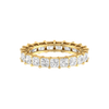 Jewelove™ Rings Women's Band only / VVS GH 10 Pointer Yellow Gold Princess Cut Diamond Engagement Ring JL AU RD RN 9278Y-B