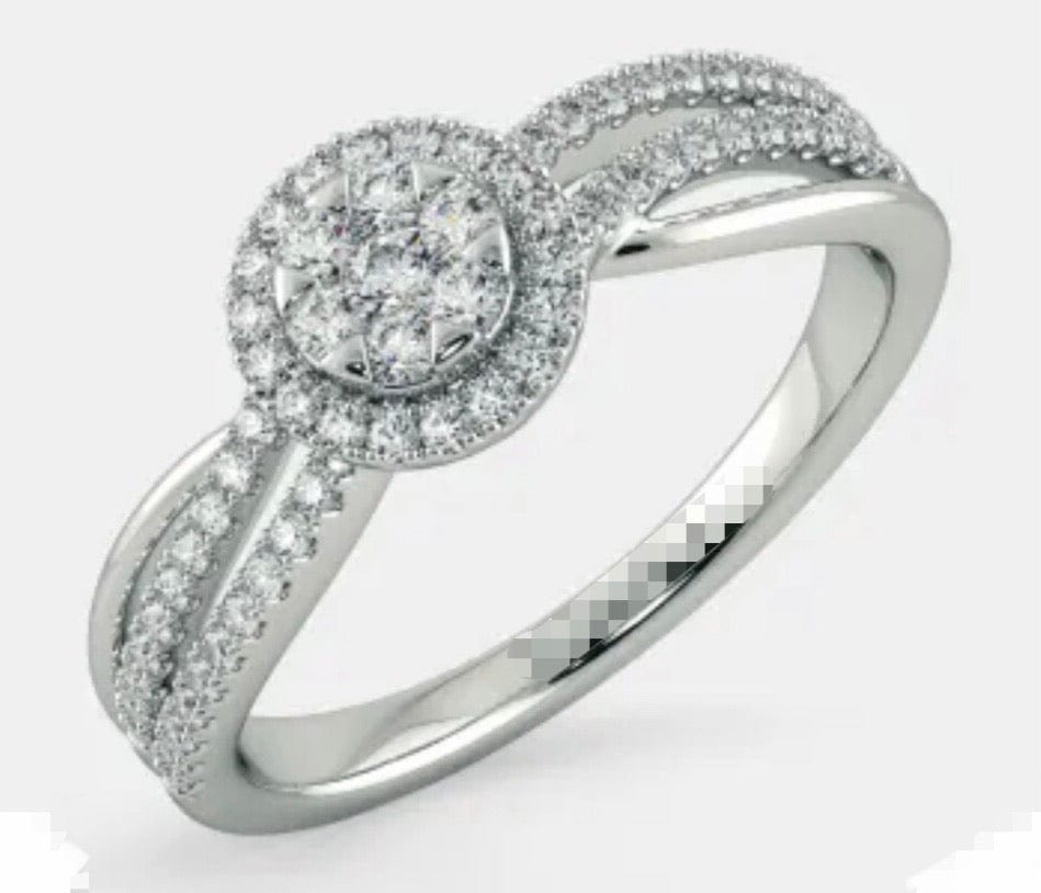 18K White Gold Genuine Fancy Yellow Diamond Engagement Ring, Miami - Snow's  Jewelers Miami Lakes