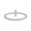 Jewelove™ Rings 2 Diamond Platinum Engagement Ring JL PT 0670