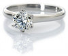 30 Pointer Classic 6 Prong Solitaire Ring made in Platinum SKU 0012 in India
