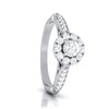 Jewelove™ Rings 20-Pointer Designer Platinum Solitaire Engagement Ring JL PT G-103