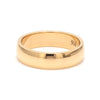 Jewelove™ Rings 22K 5mm Gold Band Couple Rings JL AU 22K