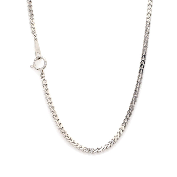Jewelove™ Chains 20 inches 2mm Dazzling Shiny Japanese Franco Platinum Chain JL PT CH 1065