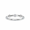 Jewelove™ Rings 3 Diamond Platinum Engagement Ring for Women JL PT 0085