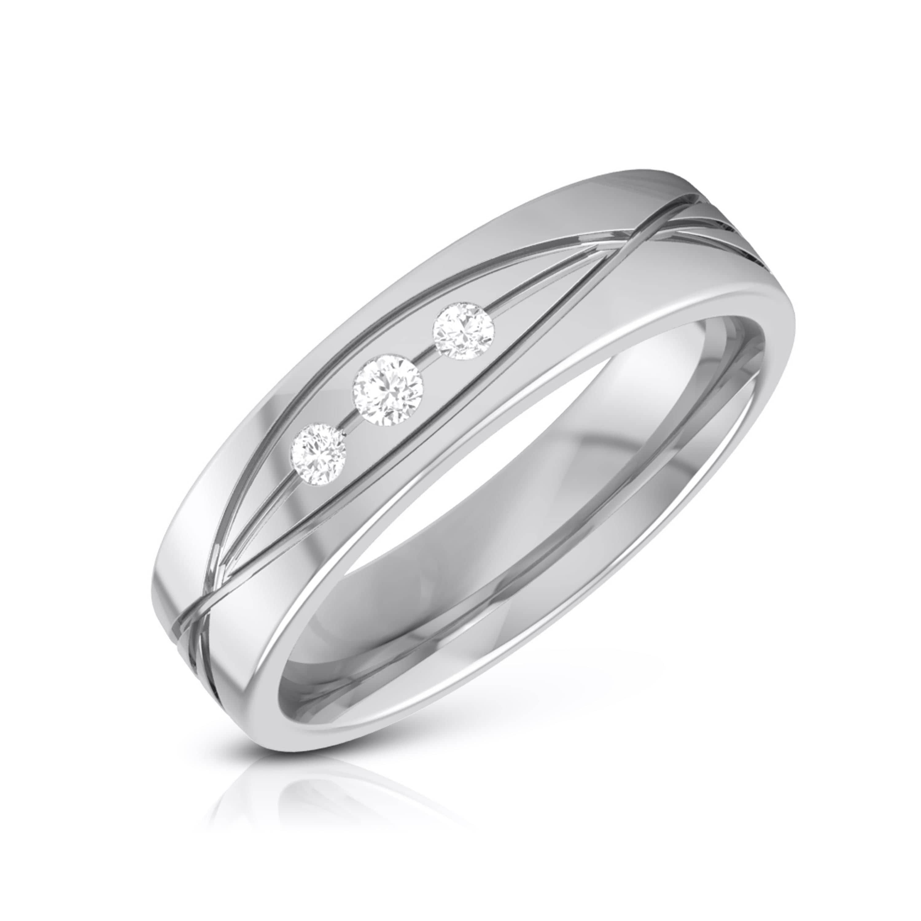 Buy Three Layer Diamond Ring Designs Online