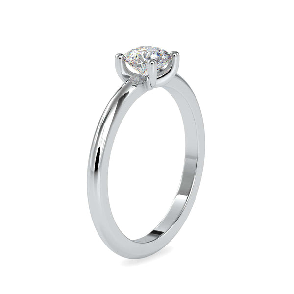 Jewelove™ Rings Women's Band only / VS J 30-Pointer Solitaire Platinum Engagement Ring JL PT 0080