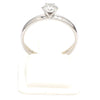 Jewelove™ Rings D IF / Women's Band only 40 Pointer Classic 6 Prong Solitaire Ring made in 18K White Gold SKU 0014