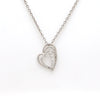 Jewelove™ Pendants 5 Diamond Platinum Heart Pendant with Diamonds JL PT P 8097