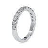 Jewelove™ Rings 5-Pointer Half Eternity Platinum Diamond Wedding Ring for Women JL PT US-0008