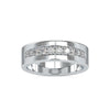 Jewelove™ Rings 5-Pointer Platinum Diamond Engagement Ring for Women JL PT 0034