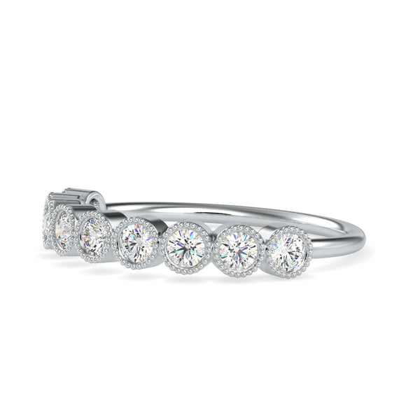 Jewelove™ Rings 5-Pointer Platinum Diamond Engagement Ring for Women JL PT 0653