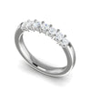 Jewelove™ Rings 5 Pointer Platinum Sevan Diamond Ring for Women JL PT WB RD 127