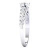 Jewelove™ Rings Women's Band only 50 Pointer Platinum Solitaire Engagement Ring for Women JL PT 478