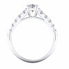 Jewelove™ Rings Women's Band only 50 Pointer Platinum Solitaire Engagement Ring for Women JL PT 478