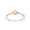Jewelove™ Rings 6 Prongs Single Diamond Platinum & Rose Gold ring for women JL PT 1145