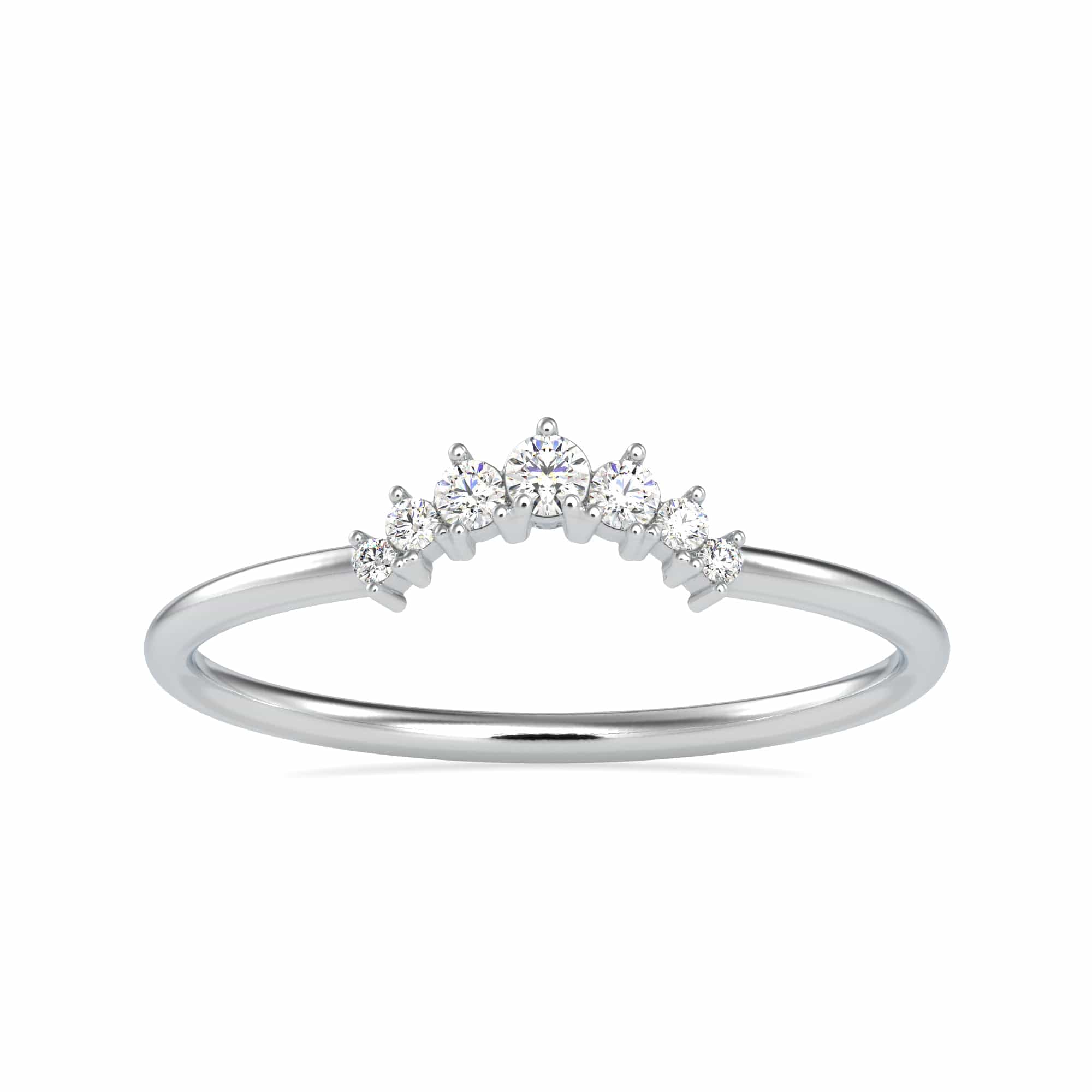 Platinum Diamond Sapphire Hidden Halo Engagement Ring Setting – Long's  Jewelers