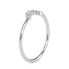 Jewelove™ Rings 7 Diamond Platinum Engagement Ring JL PT 0690