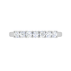 Jewelove™ Rings 7 Pointer Diamond Platinum Ring for Women JL PT WB RD 137
