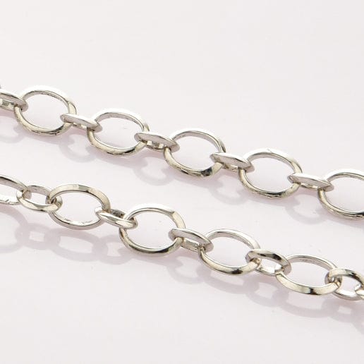 Jewelove™ Chains 7mm Platinum Chain For Men JL PT CH 872