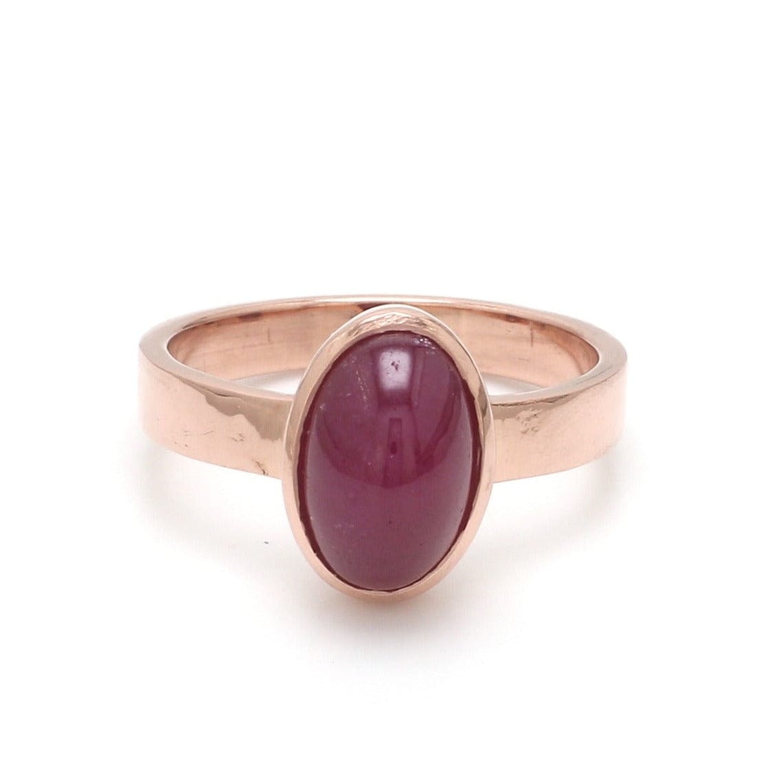Carmine Ruby Oval Ring by CARAT* LONDON – CARAT* London UK