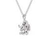 Jewelove™ Pendants Baby Elephant Platinum Diamonds Pendant for Women JL PT P 1297