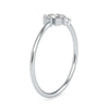 Jewelove™ Rings Women's Band only / VS GH Baguette Diamond Platinum Diamond Engagement Ring JL PT 0663