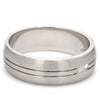 Side Veiw of Baguette Diamond Ring for Men JL PT 429