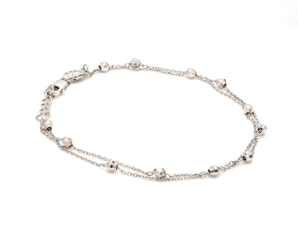 Buy Evara Platinum Rose Gold Diamond Bracelet for Women JL PTB 784 Online  in India - Etsy