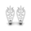 Jewelove™ Earrings SI IJ Beautiful Platinum & Diamond Earrings for Women JL PT E BL-07