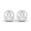 Jewelove™ Earrings SI IJ Beautiful Platinum Diamond Earrings for Women JL PT E OLS 48
