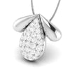 Jewelove™ Pendants & Earrings Beautiful Platinum Diamond Pendant Set for Women JL PT P 41-A