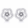 Jewelove™ Earrings SI IJ Beautiful Platinum Earrings with Diamonds for Women JL PT E ST 2003