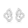 Jewelove™ Pendants & Earrings SI IJ Beautiful Platinum Earrings with Diamonds for Women JL PT E ST 2019