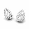 Jewelove™ Earrings Beautiful Platinum Earrings with Diamonds for Women JL PT E ST 2021