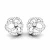Jewelove™ Earrings Beautiful Platinum Earrings with Diamonds for Women JL PT E ST 2030