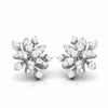 Jewelove™ Earrings Beautiful Platinum Earrings with Diamonds for Women JL PT E ST 2043