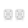 Jewelove™ Earrings SI IJ Beautiful Platinum Earrings with Diamonds for Women JL PT E ST 2051