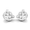Jewelove™ Earrings Beautiful Platinum Earrings with Diamonds for Women JL PT E ST 2058