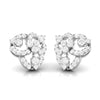 Jewelove™ Earrings Beautiful Platinum Earrings with Diamonds for Women JL PT E ST 2061