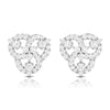 Jewelove™ Earrings SI IJ Beautiful Platinum Earrings with Diamonds for Women JL PT E ST 2061