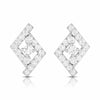 Jewelove™ Earrings SI IJ Beautiful Platinum Earrings with Diamonds for Women JL PT E ST 2064