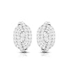 Jewelove™ Earrings SI IJ Beautiful Platinum Earrings with Diamonds for Women JL PT E ST 2072