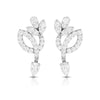 Jewelove™ Earrings Beautiful Platinum Earrings with Diamonds for Women JL PT E ST 2105