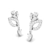 Jewelove™ Earrings Beautiful Platinum Earrings with Diamonds for Women JL PT E ST 2105