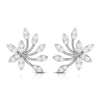 Jewelove™ Earrings SI IJ Beautiful Platinum Earrings with Diamonds JL PT E ST 2000