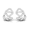 Jewelove™ Earrings SI IJ Beautiful Platinum Earrings with Diamonds JL PT E ST 2205